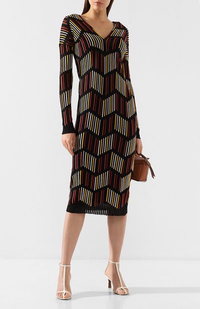 Платье M MISSONI разноцветного цвета по цене 45300 руб., арт. 2DG00159/2K002B, фото 2 Платье M MISSONI, арт. 2DG00159/2K002B, фото 2