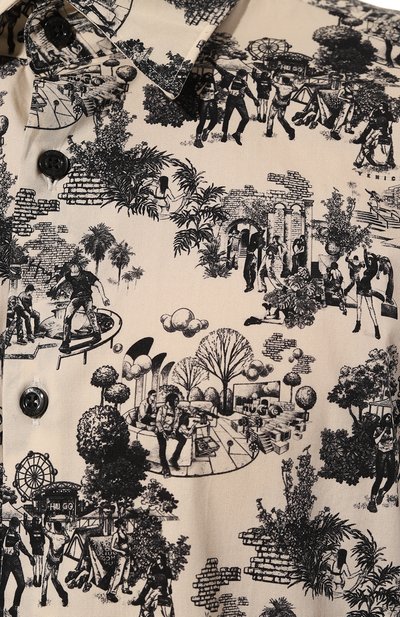 Хлопковая рубашка HUGO, арт. 50500253, фото 5