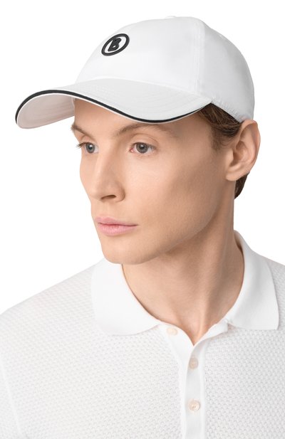 Бейсболка BOGNER белого цвета по цене 9880 руб., арт. 92204551, фото 2 Бейсболка BOGNER, арт. 92204551, фото 2