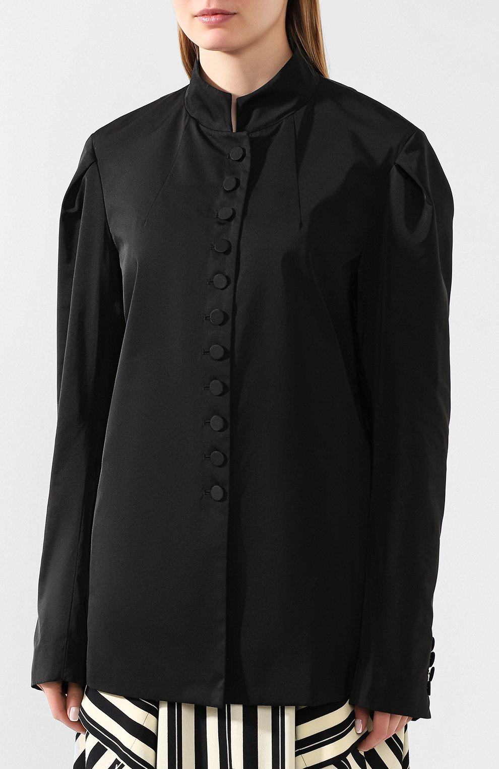Жакет DRIES VAN NOTEN черного цвета по цене 106500 руб., арт. 201-30536-9381, фото 3 Жакет DRIES VAN NOTEN, арт. 201-30536-9381, фото 3