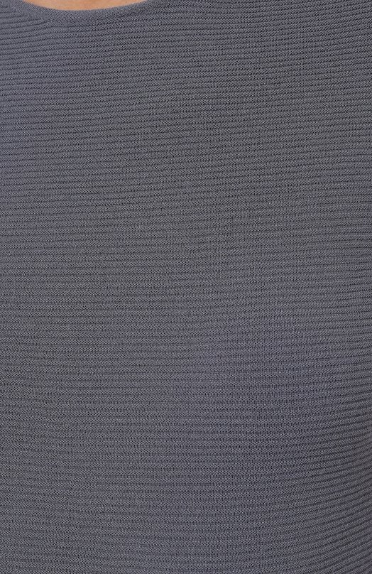 Топ из вискозы Giorgio Armani 8NAM32/AM05Z Голубой  8NAM32/AM05Z Фото 5