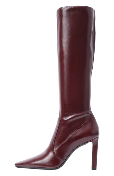 Кожаные сапоги francoise 95 SAINT LAURENT, арт. 843298/AAEHF, фото 4