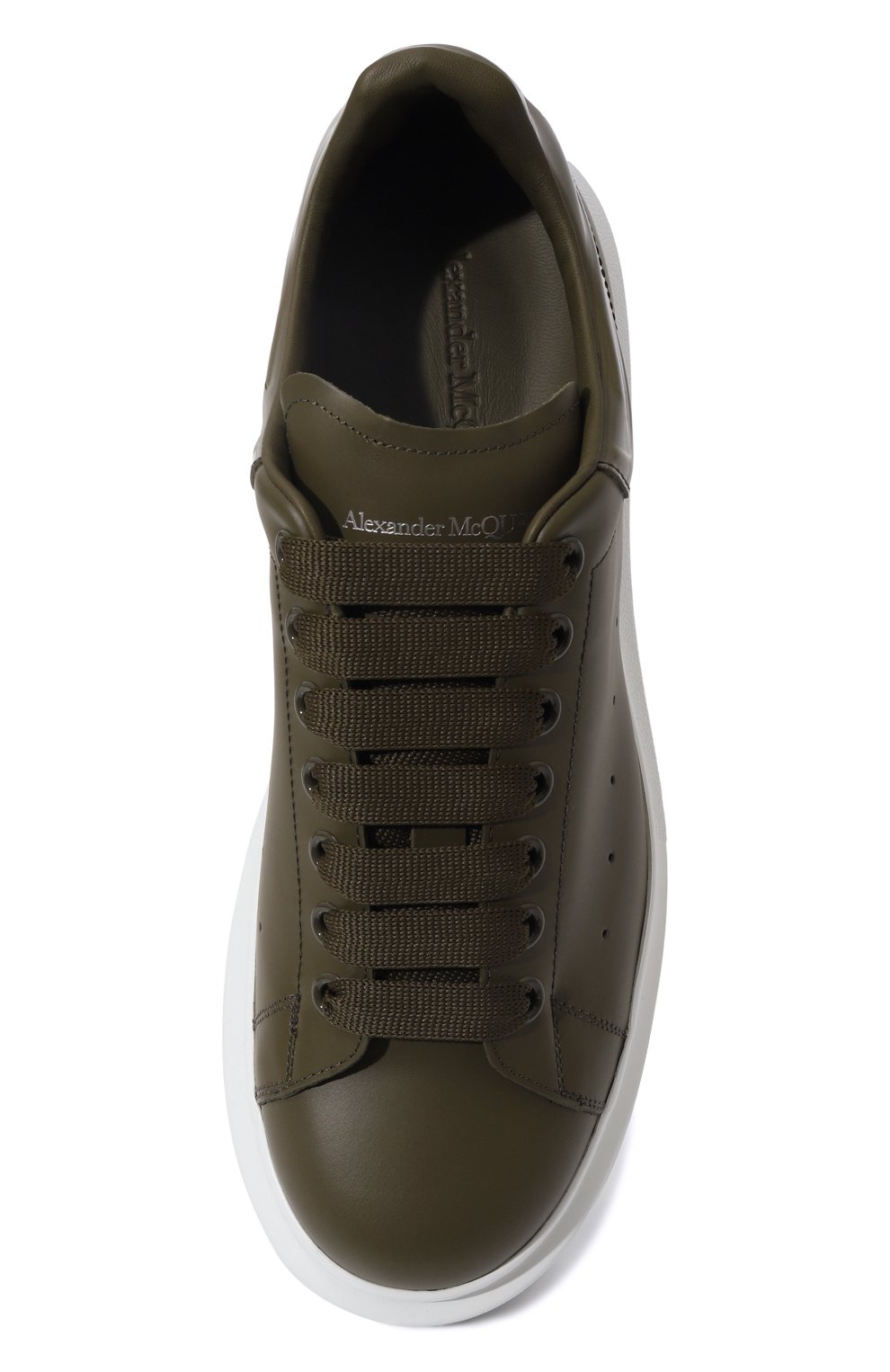 Кожаные кеды oversized ALEXANDER MCQUEEN, арт. 777279/WIE9C, фото 6