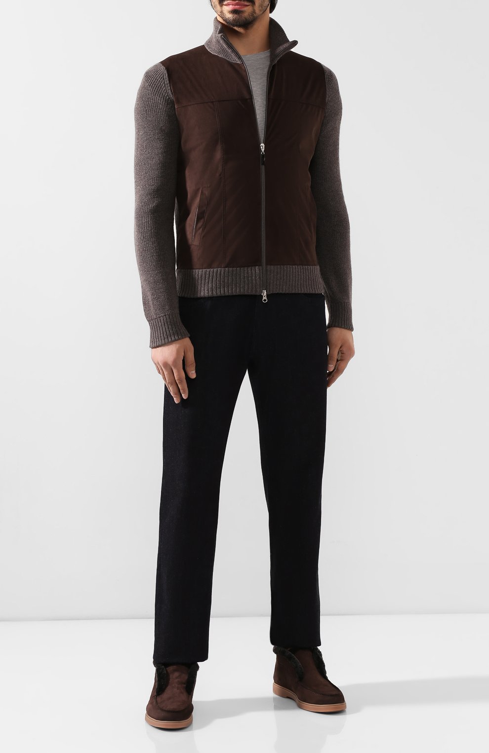 Кожаные ботинки SANTONI, арт. MGYA16837TISACDXT50, фото 2