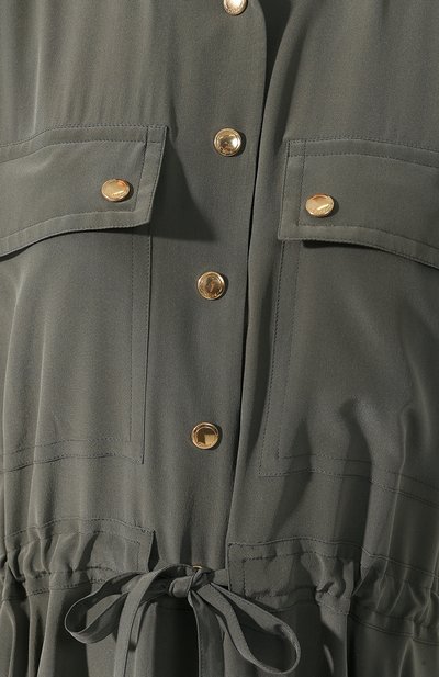 Шелковое платье CHLOÉ, арт. CHC19SR051004, фото 5