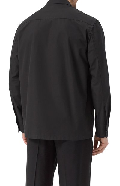 Хлопковая рубашка JIL SANDER, арт. J22DL0249/J45002, фото 4