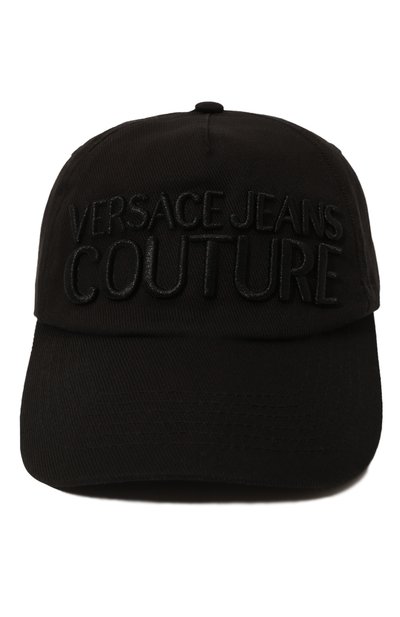Хлопковая бейсболка VERSACE JEANS COUTURE, арт. 74HAZK10/ZG010, фото 4