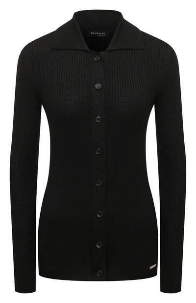 Женский кардиган из шерсти и вискозы KITON, арт. D5872401