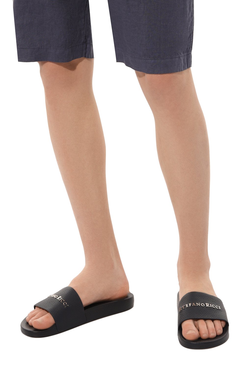 Кожаные шлепанцы STEFANO RICCI, арт. UG31_G761/VD, фото 3