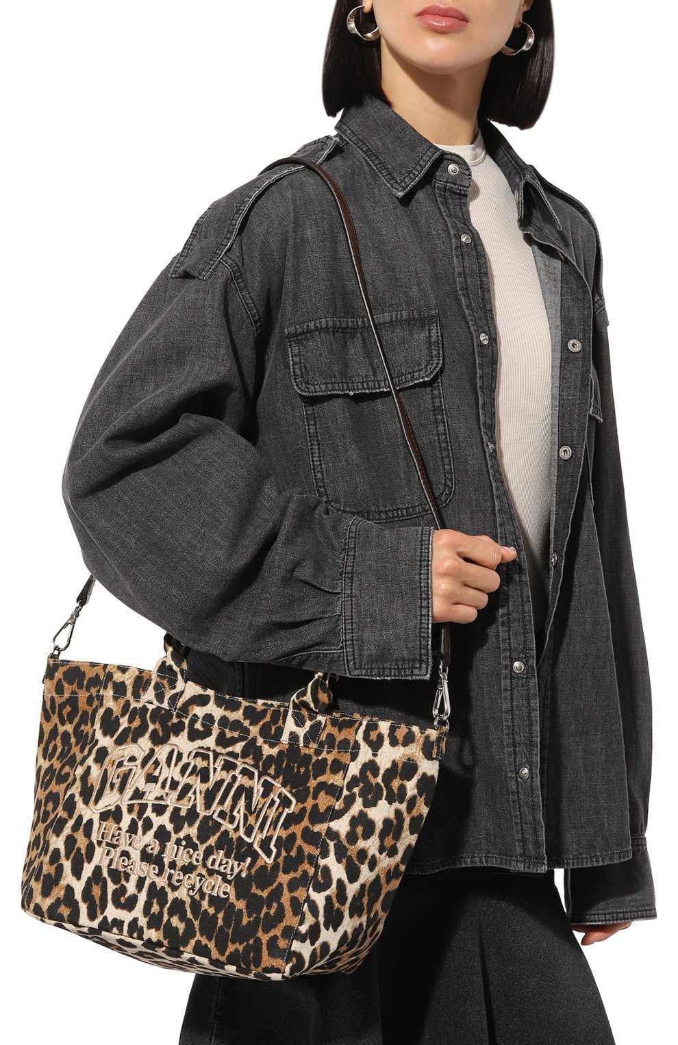 Сумка-тоут GANNI, арт. A6025/5903, фото 2