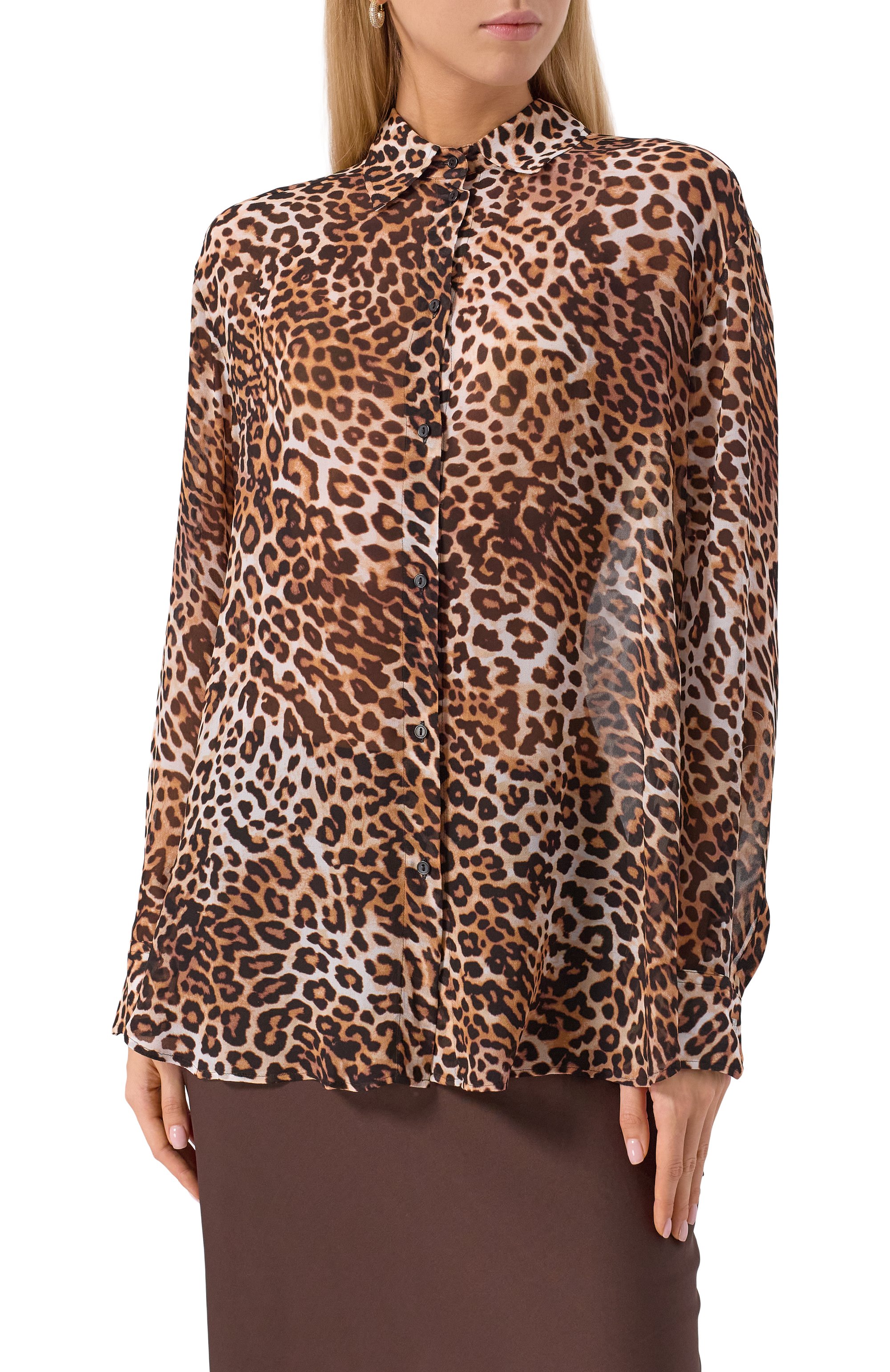 Блузка из вискозы HUGO, арт. 50548396, фото 3