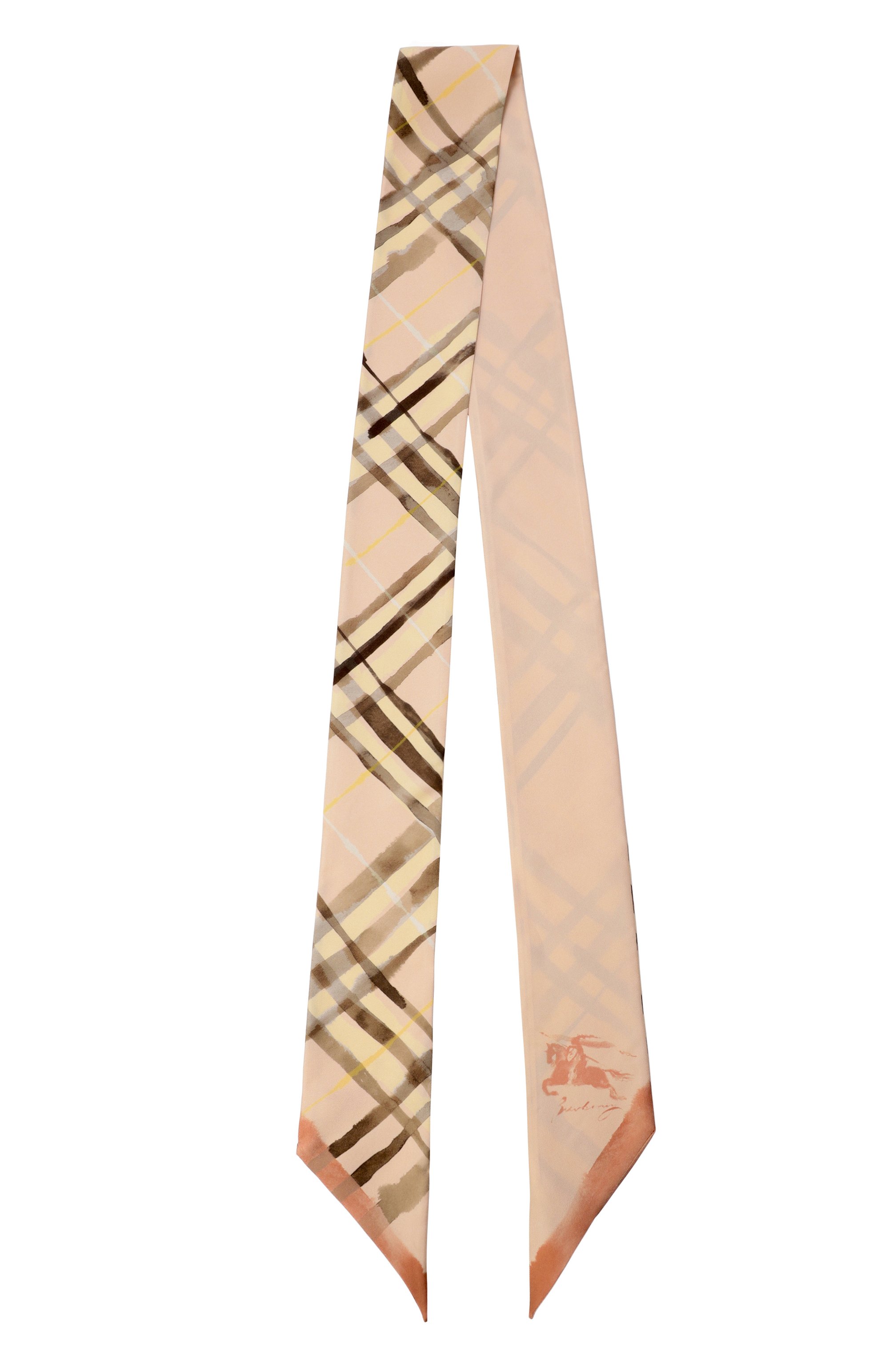 Шелковый шарф-твилли BURBERRY, арт. 8102101, фото 4