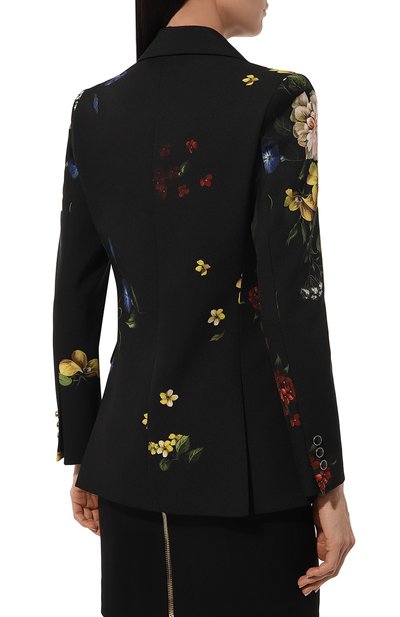 Жакет ELIE SAAB черного цвета по цене 299500 руб., арт. 15691, фото 4 Жакет ELIE SAAB, арт. 15691, фото 4