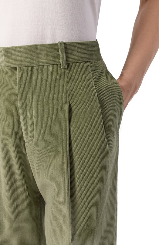 Вельветовые брюки MVST M26.2PM.T040/F156 Зелёный  M26.2PM.T040/F156 Фото 5