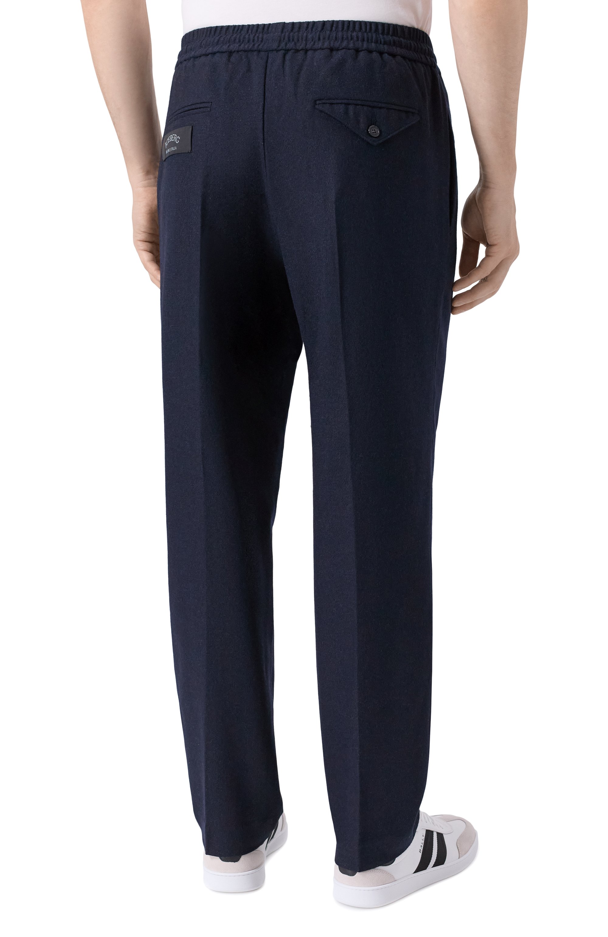 Брюки из шерсти и шелка ICEBERG, арт. B080/3080, фото 4