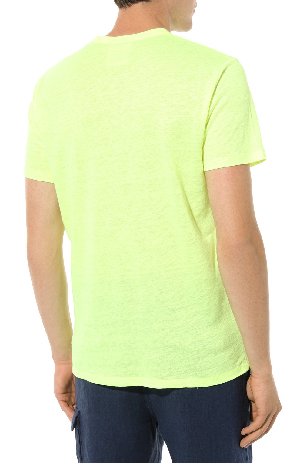 Льняная футболка MC2 SAINT BARTH, арт. STBM/ECSTASEA/00007D, фото 4