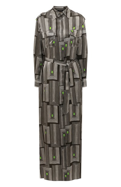 Женское шелковое платье KITON, арт. D47321K0982A