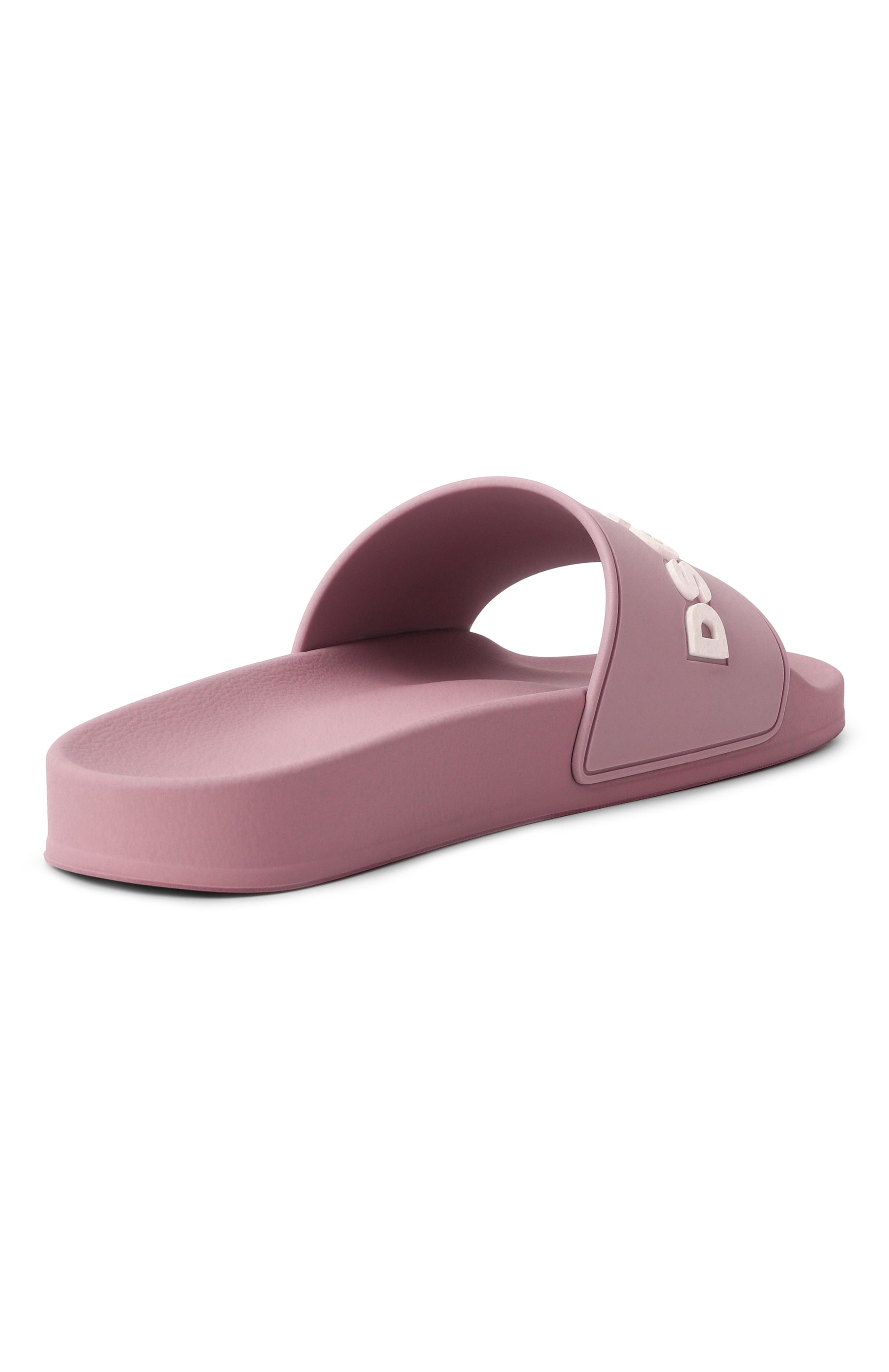 Шлепанцы DSQUARED2 сиреневого цвета по цене 21700 руб., арт. FFW0017/17205013, фото 5 Шлепанцы DSQUARED2, арт. FFW0017/17205013, фото 5