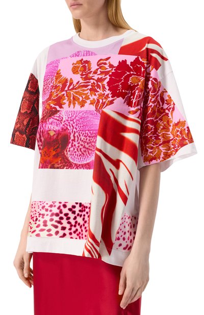 Хлопковая футболка DRIES VAN NOTEN, арт. 251-011132-1600, фото 3