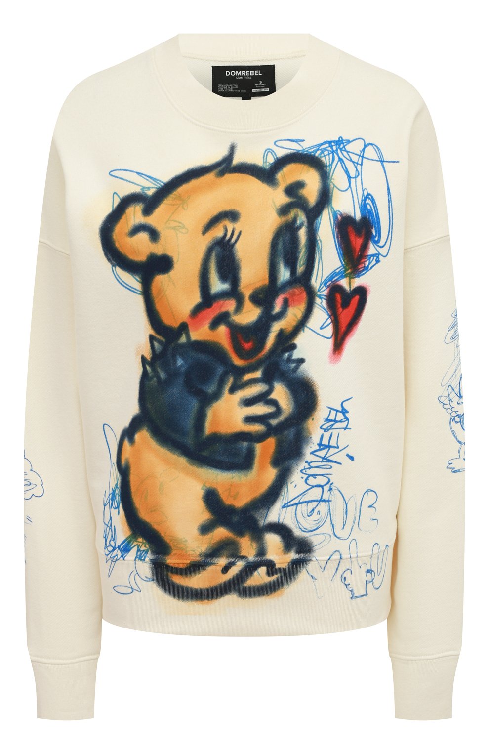 Хлопковый свитшот DOMREBEL, арт. CHARMED/SWEATSHIRT/W, фото 1