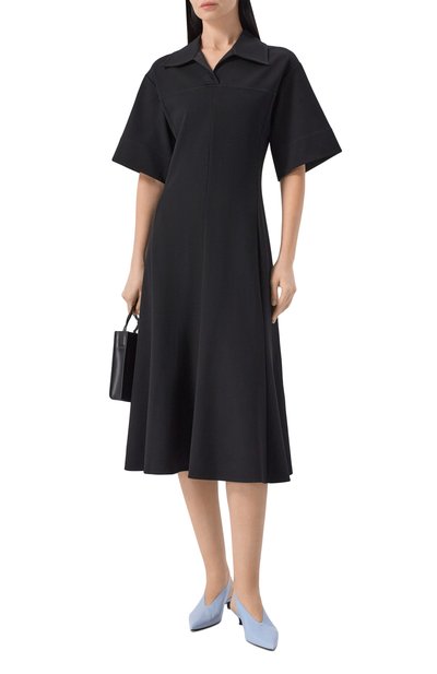 Платье из вискозы JIL SANDER, арт. J02CT0565/J20340, фото 2