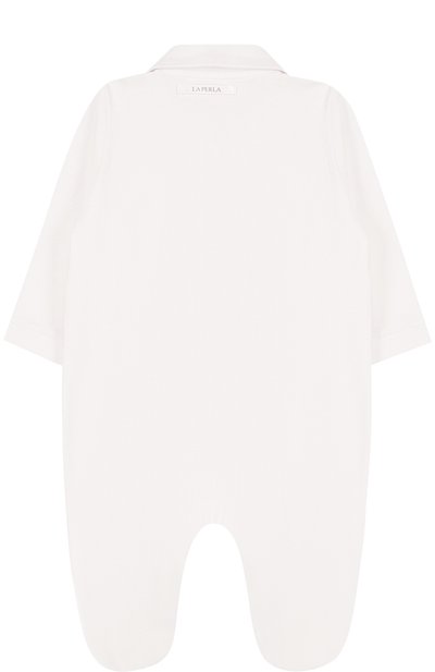 Хлопковый комбинезон с кружевной отделкой LA PERLA, арт. 50043, фото 2