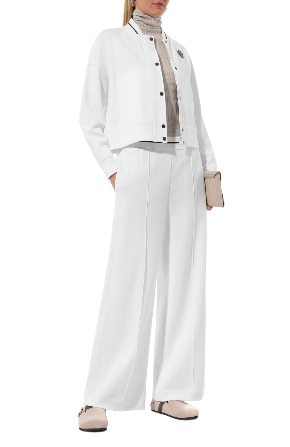 Хлопковые брюки BRUNELLO CUCINELLI, арт. MG927HC799, фото 2