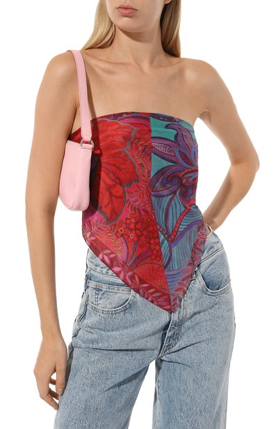 Шелковый платок восточный орнамент GOURJI, арт. T26AZ7R/1, фото 2