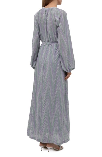 Платье из хлопка и вискозы M MISSONI, арт. 2DG00557/2J0051, фото 4