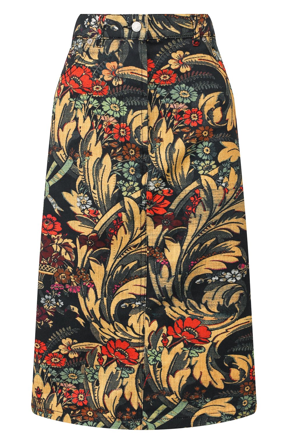 Хлопковая юбка DRIES VAN NOTEN, арт. 201-10882-9426, фото 1
