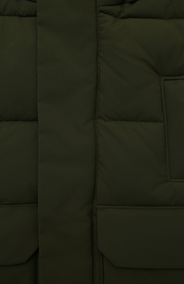 Детского утепленная парка SAVE THE DUCK хаки цвета, арт. P41866B/0RVILE/MATT19/4-8 | Фото 3 (Драгоценные камни: Проставлено; Материал подклада: Синтетический материал; Материал сплава: Проставлено; Материал внешний: Синтетический материал; Мальчики Кросс-КТ: парка-верхняя одежда; Кросс-КТ: Зима; Рукава: Длинные; Ростовка одежда: 6 лет | 116 см, 8 лет | 128 см)