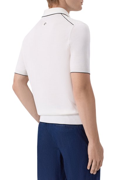 Шелковое поло STEFANO RICCI, арт. K616452P31/F26117, фото 4