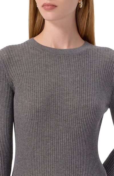 Пуловер из шелка и шерсти MAX MARA STUDIO, арт. MARABU, фото 5