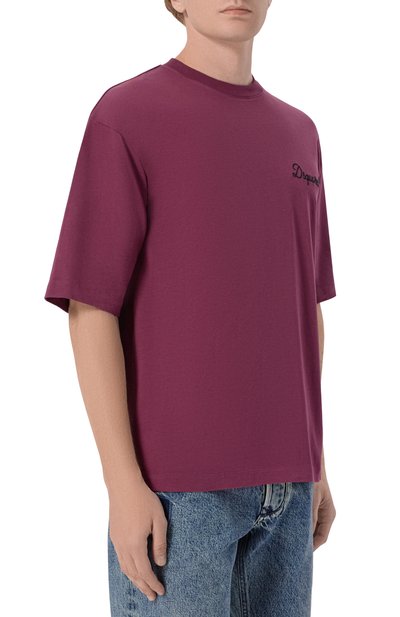 Хлопковая футболка DSQUARED2, арт. S74GD1525/D20106, фото 3