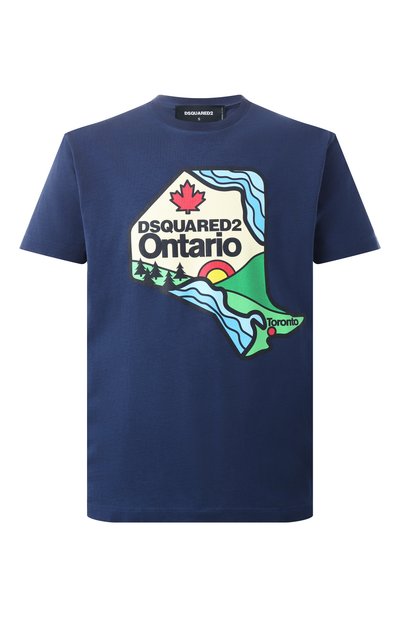 Мужская хлопковая футболка DSQUARED2, арт. S74GD1392/D20035