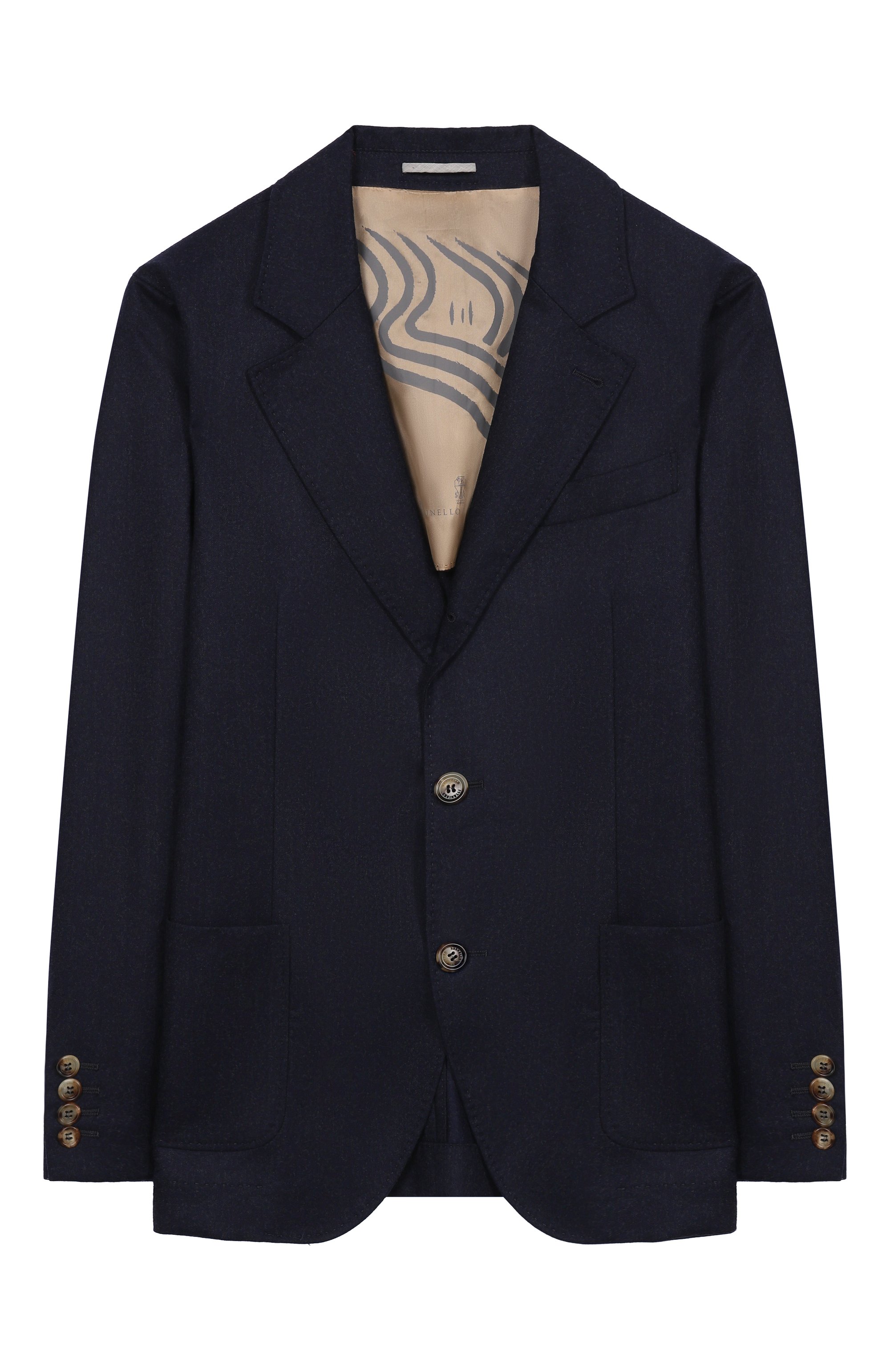 Шерстяной пиджак BRUNELLO CUCINELLI, арт. BE226K730C, фото 1