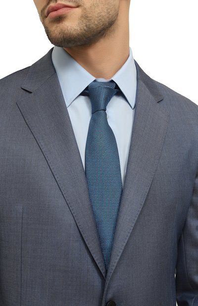 Галстук из шелка и хлопка ALTEA, арт. 2311348, фото 3