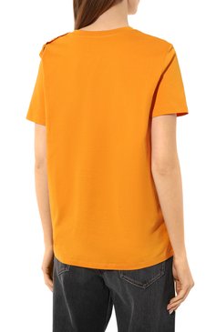 Хлопковая футболка BALMAIN, арт. AF1EF005/BB02, фото 4