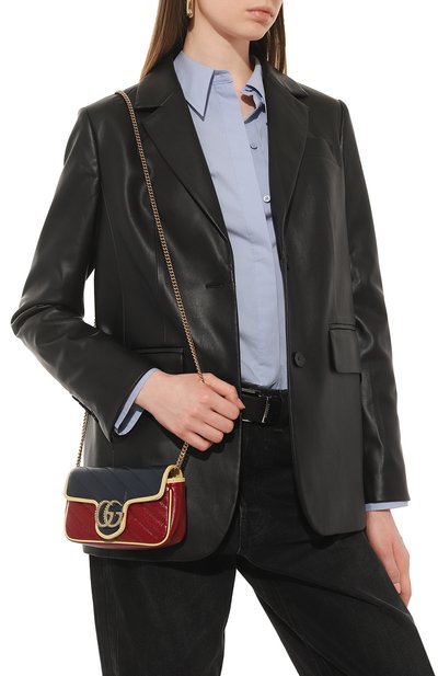 Сумка gg marmont super mini GUCCI, арт. 574969 1X5DG, фото 2