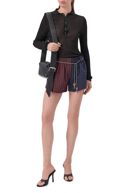 Хлопковые шорты ALEXANDER WANG, арт. 1WC3254914, фото 2
