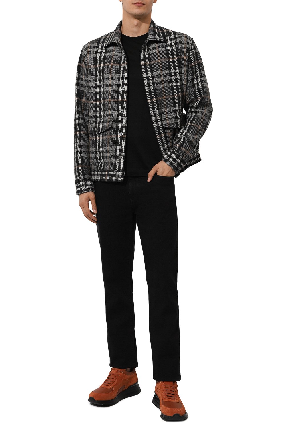 Хлопковая футболка BRIONI, арт. UJCA0L/PZ600, фото 2