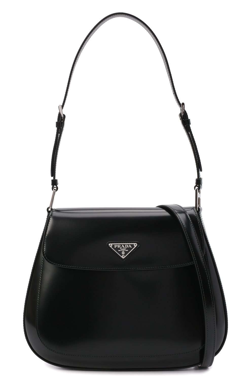 Сумка cleo PRADA черного цвета по цене 330000 руб., арт. 1BD316-ZO6-F0002-HOO, фото 4 Сумка cleo PRADA, арт. 1BD316-ZO6-F0002-HOO, фото 4