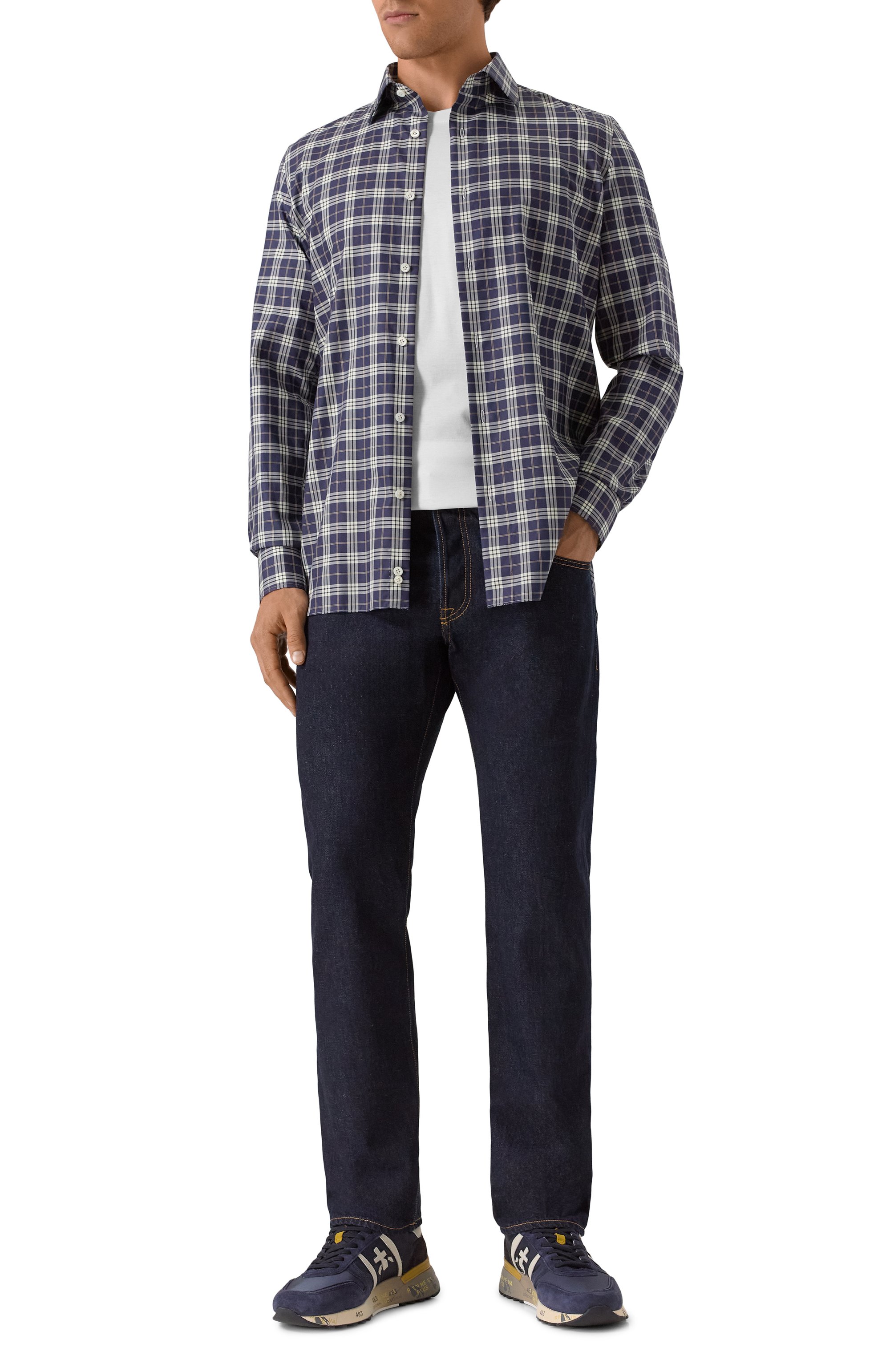 Хлопковая рубашка GIAMPAOLO, арт. 908/TS41238, фото 2