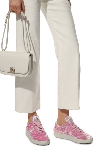 Текстильные кеды LANVIN, арт. FW-SKDK00-VELT-P22, фото 3