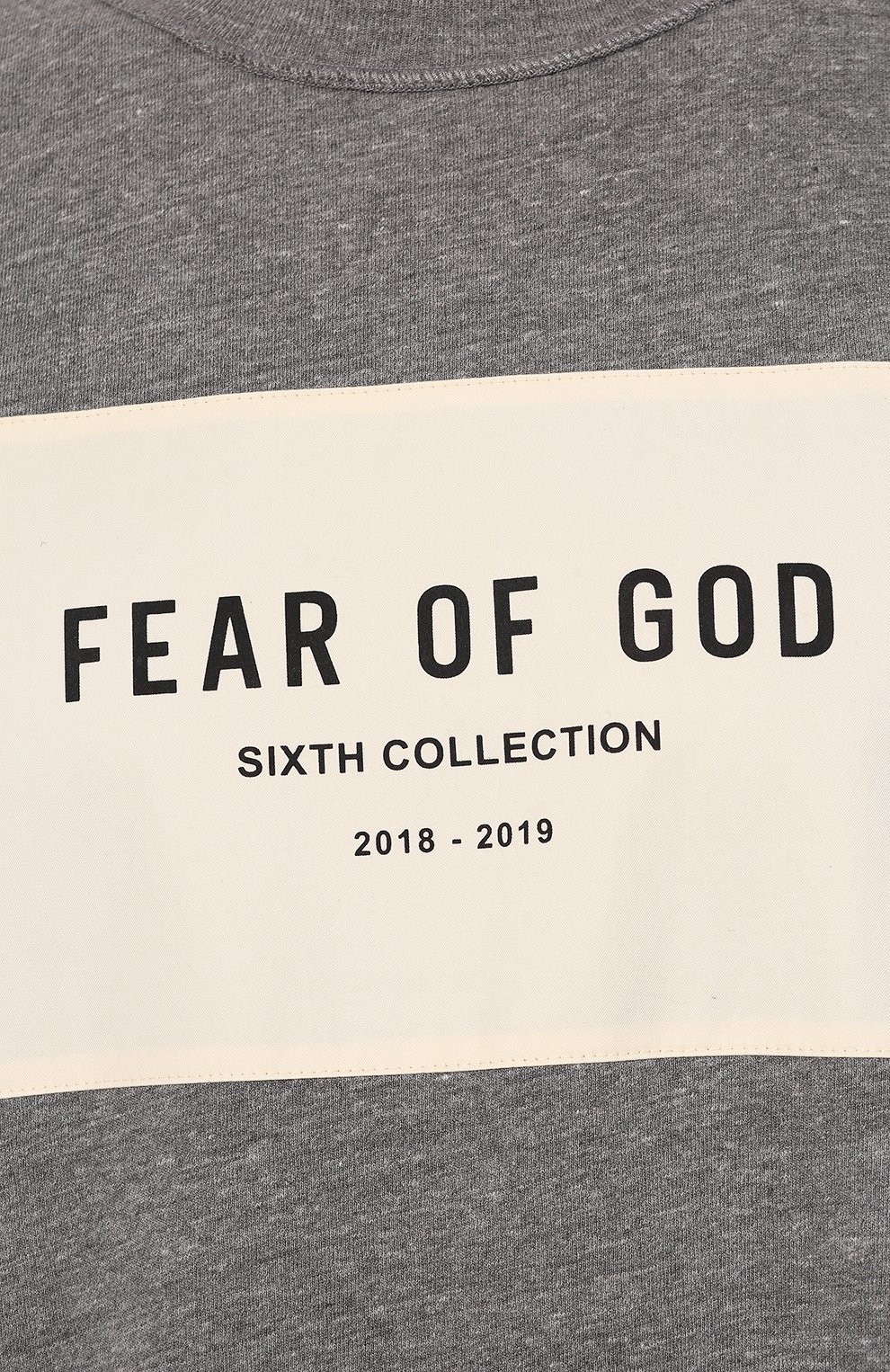 Футболка FEAR OF GOD, арт. 6F19-1009/TRJ, фото 5