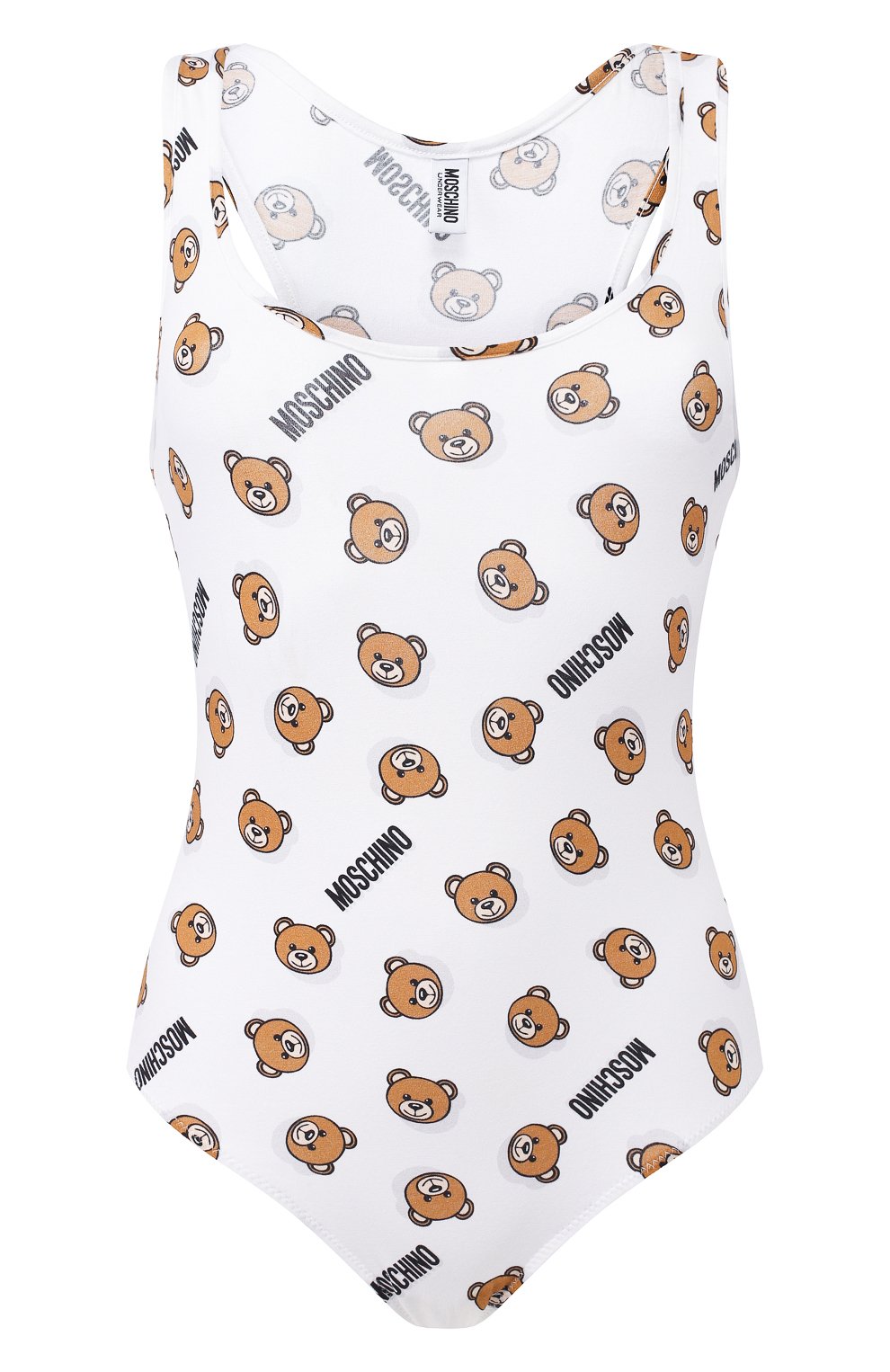 Боди MOSCHINO белого цвета по цене 10850 руб., арт. A6006/9005, фото 1 Боди MOSCHINO, арт. A6006/9005, фото 1