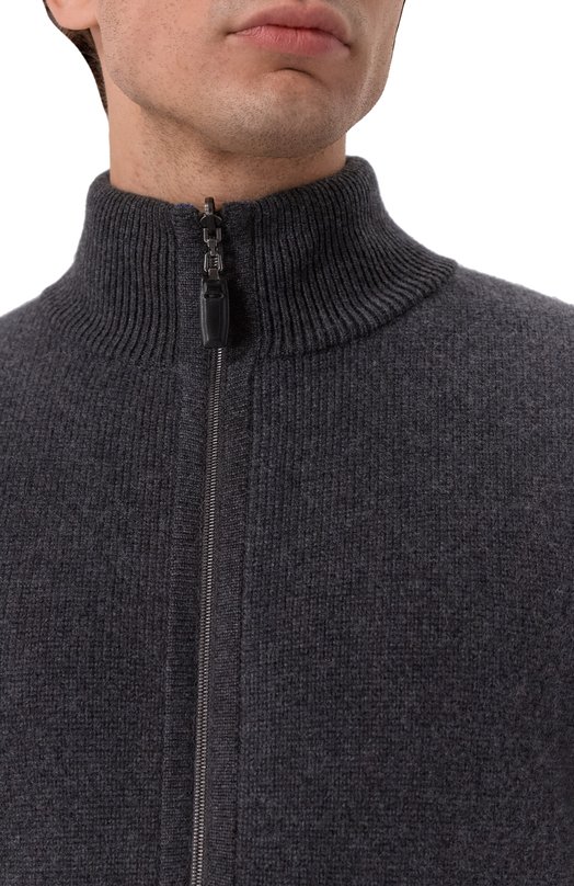 Двусторонний кардиган Brioni UMTC0L/0DK05 Серый  UMTC0L/0DK05 Фото 5