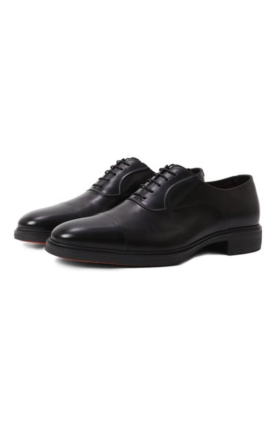 Мужские кожаные оксфорды easy SANTONI, арт. MGEG18957NEAXNTG