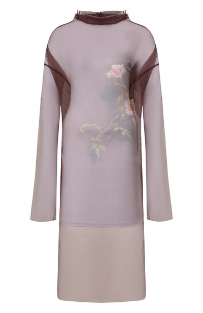 Женское шелковое платье-туника DRIES VAN NOTEN, арт. 192-11015-8132