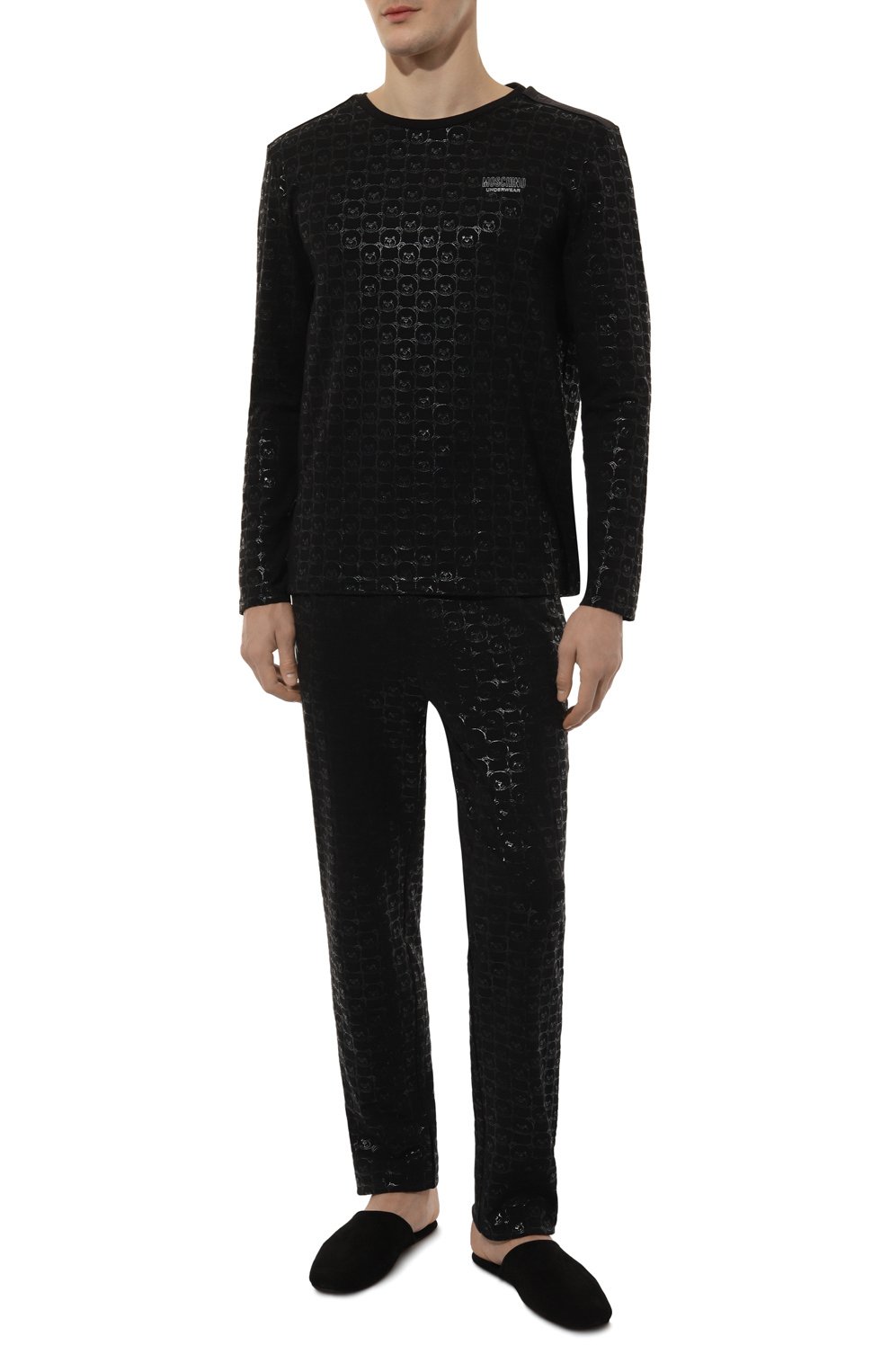 Хлопковая пижама MOSCHINO, арт. A7810/4414, фото 2